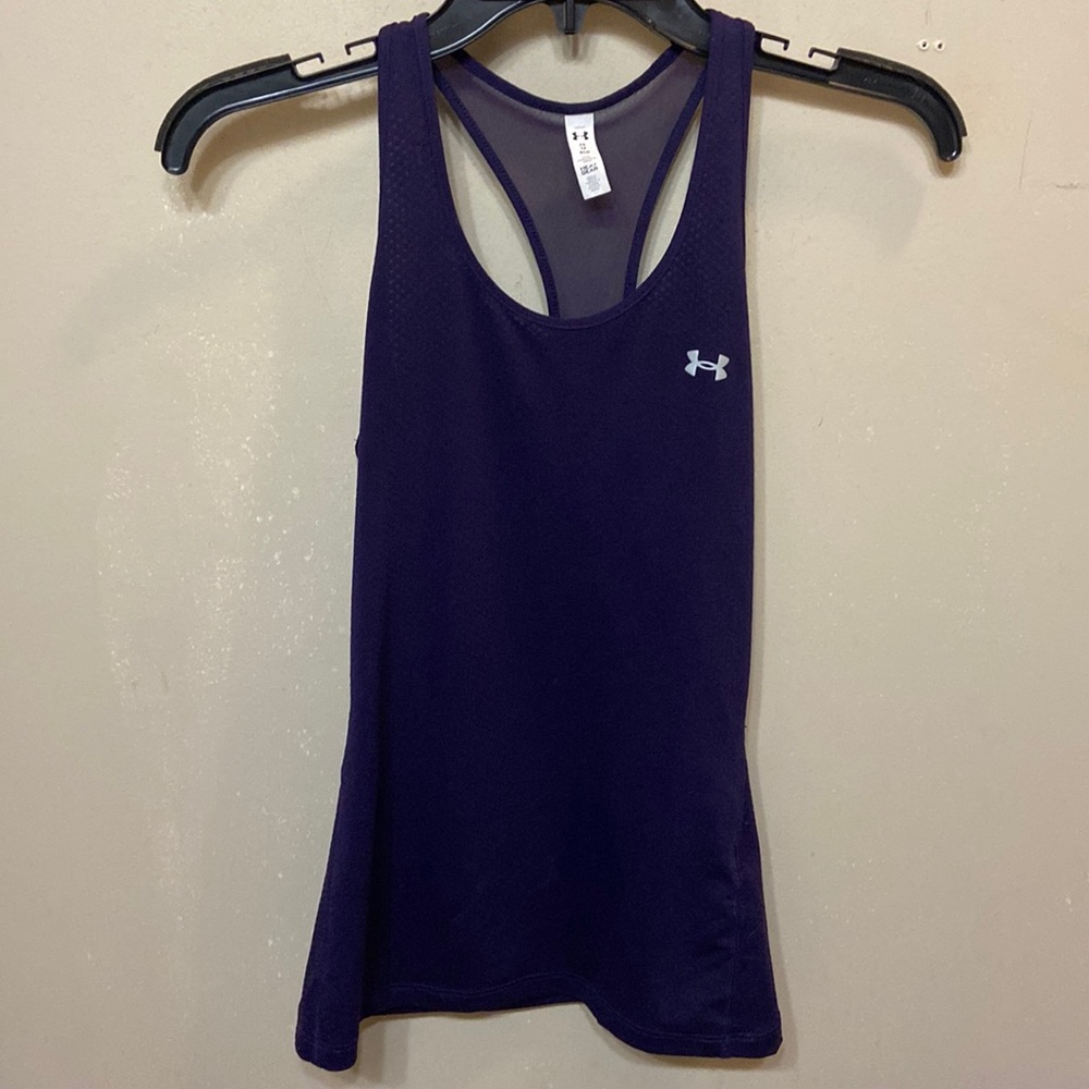 Purple Under Armour tank top